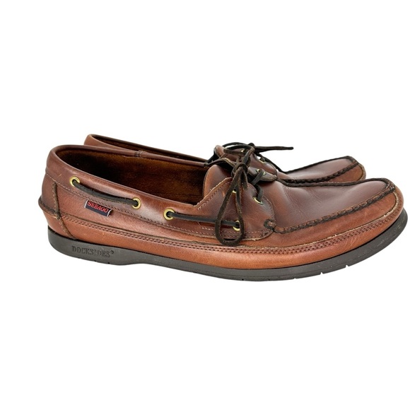 Sebago size 13 Portland Waxed Docksides - Picture 4 of 7